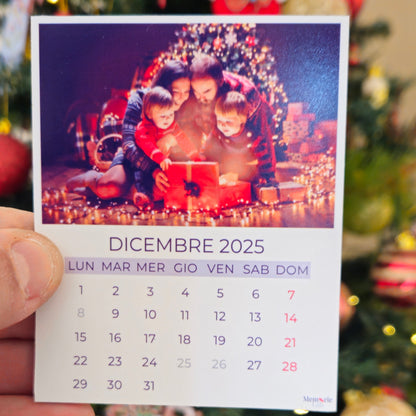 Calendario 2025 Magnetico Personalizzato