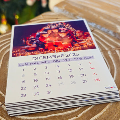 Calendario 2025 Magnetico Personalizzato